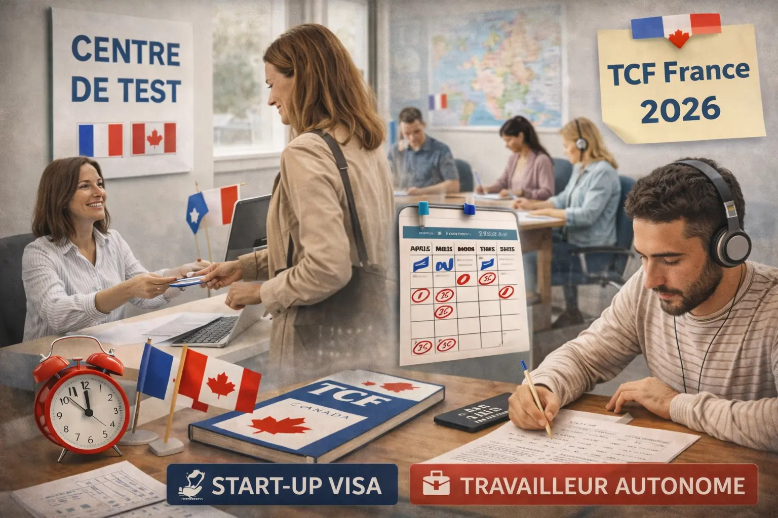 Passer le TCF Canada en France 2026 : Guide Complet Centres de Test, Disponibilités, Tarifs et Spécificités Candidats Français